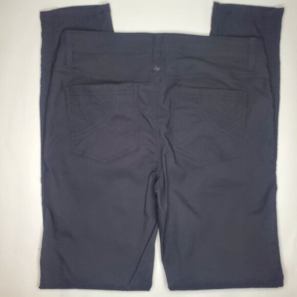 Prana Jenna Moto Stretch Coal Pants Size 10 - Picture 7 of 13